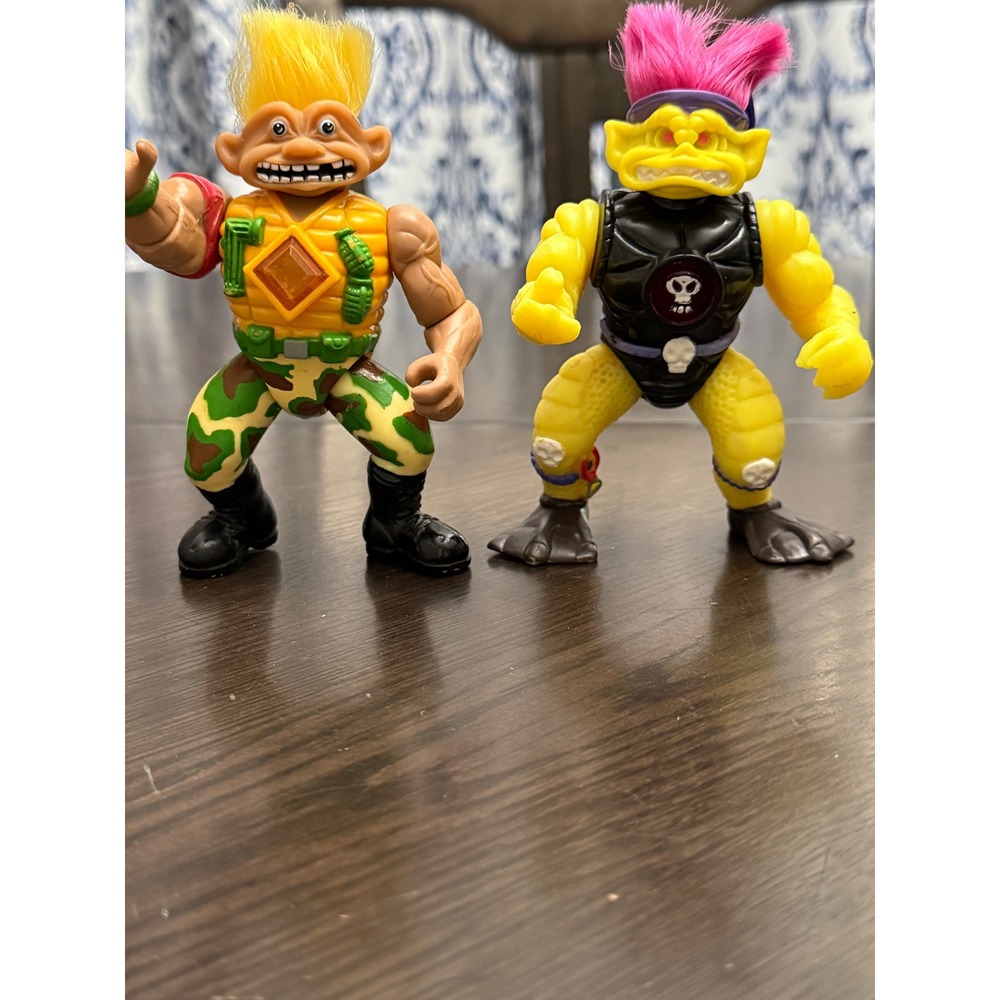 Vintage Stone Protectors Action Figures Cornelius Zink Lot 1993 Ace Novelty 90s